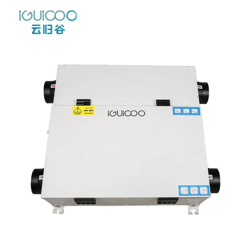 Recuperator Ventilation Hvac Smart Bathroom Ventilation Exhaust Fan