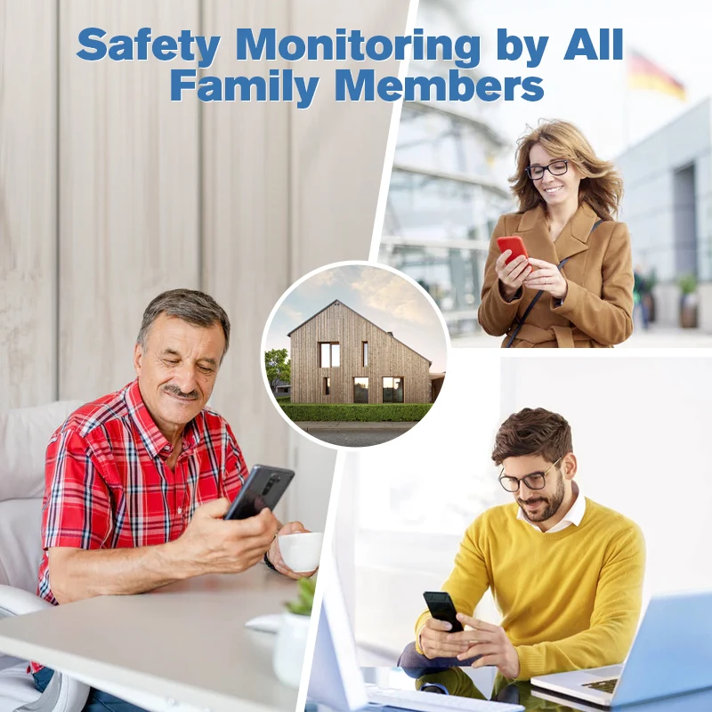 2023 New Style Loud Siren Wireless Smart Fire Smoke Leak Sensor EN14604 Tuya Wifi Smoke Detector Alarm