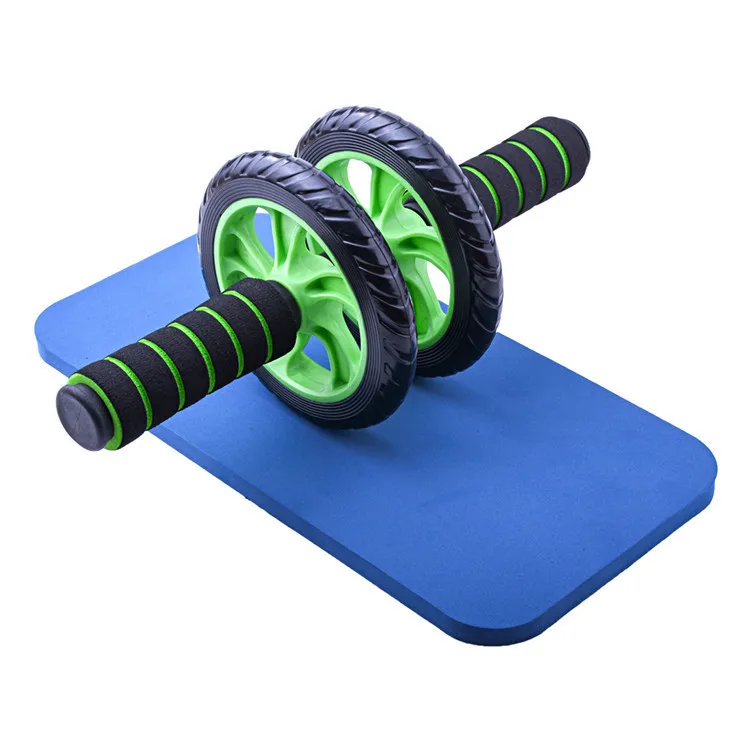 High Quality Fitness Exercise Wheel Roller Kit Abdominal Roller Pro With Pad Knee Mat