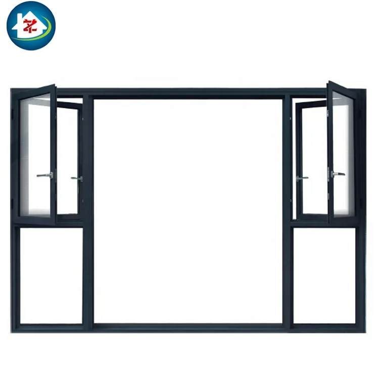 As2047 Cheap price Hot sale aluminum basement casement windows with screen for house