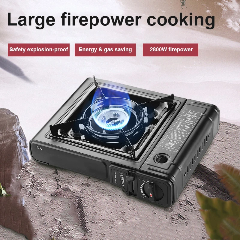 Wholesale Household Outdoor Portable Barbecue Butane Stove Camping Multi-function 2.9 kW Gas Stove Camping