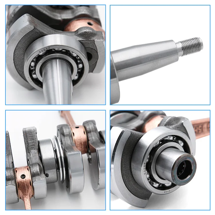 63V-11400-00 Outboard engine Parts Crankshaft For Yamaha 40hp 85hp