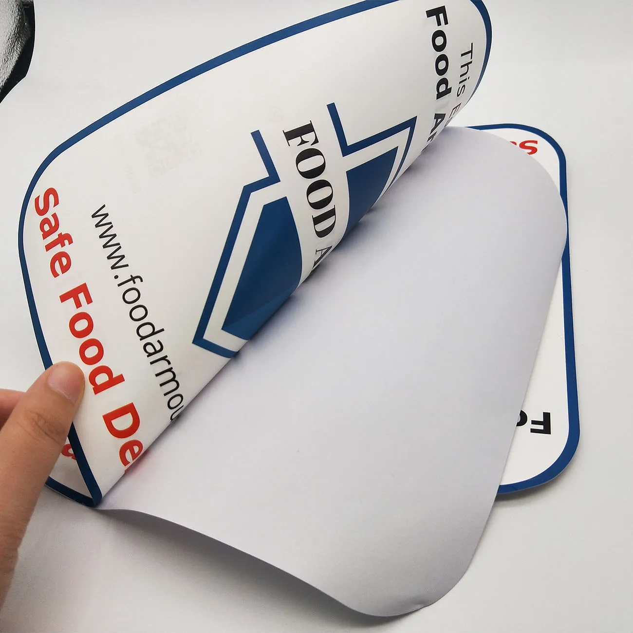 Custom Self Adhesive Vinyl Double Sided Window Sticker