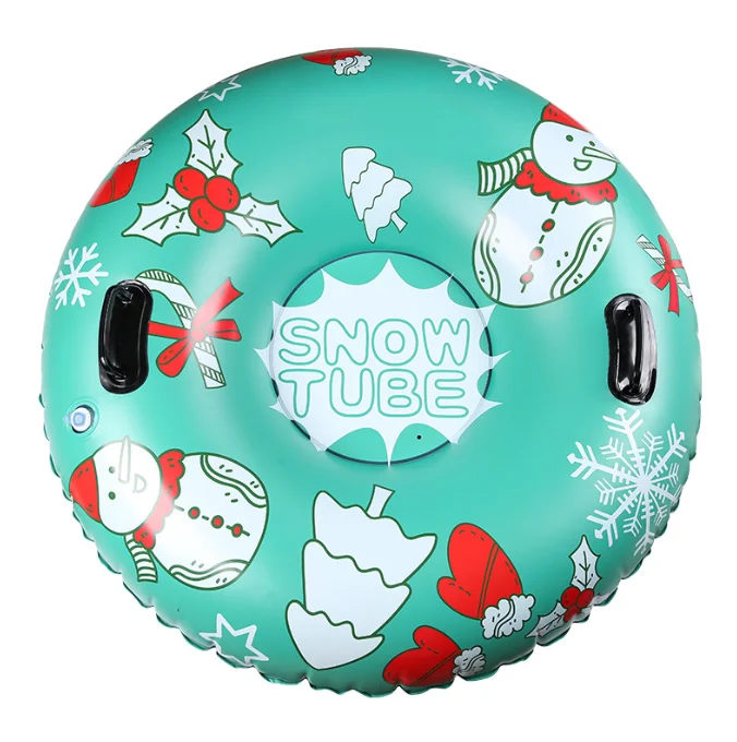 Hot Sale Inflatable Snow Tube Rubber Sleds Snow Tubes PVC Inflatable Adult Slide Snow Tube