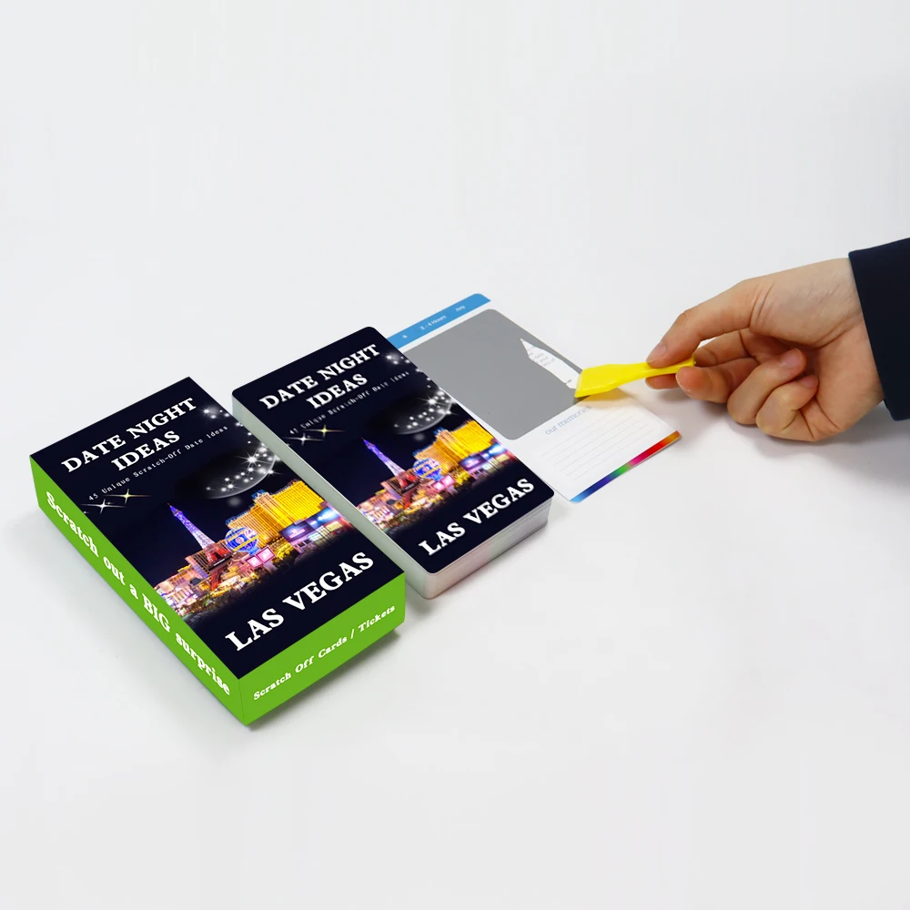 Manufacturers custom game card printing design card games for couples custom card game adult entertainment scratchcard