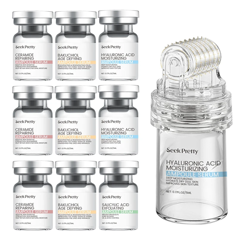 Korea Peptides Micro Infusion Serum Vitamin C Hyaluronic Acid Egf Serum Micro Needling Serum For Microneedling