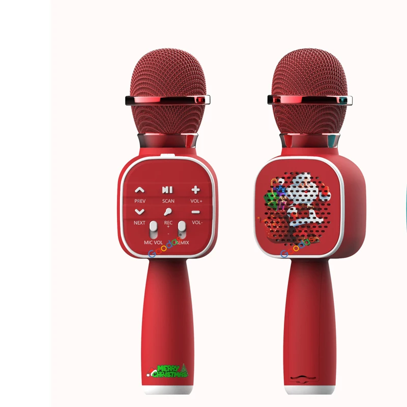 Рождественский подарок для детей для дома KTV Magic Sing GDS006 микрофон для караоке для дома KTV музыка воспроизведение пения (1600606897769)