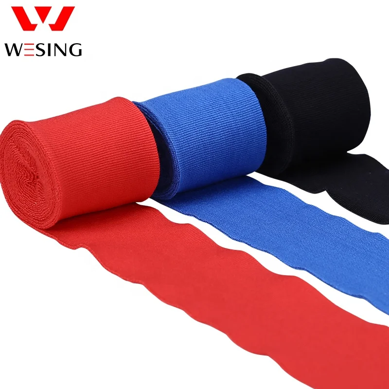 Wesing Custom Printed Elastic Bandage 180Inch Mma Wholesale Boxing  Hand Wraps Boxing