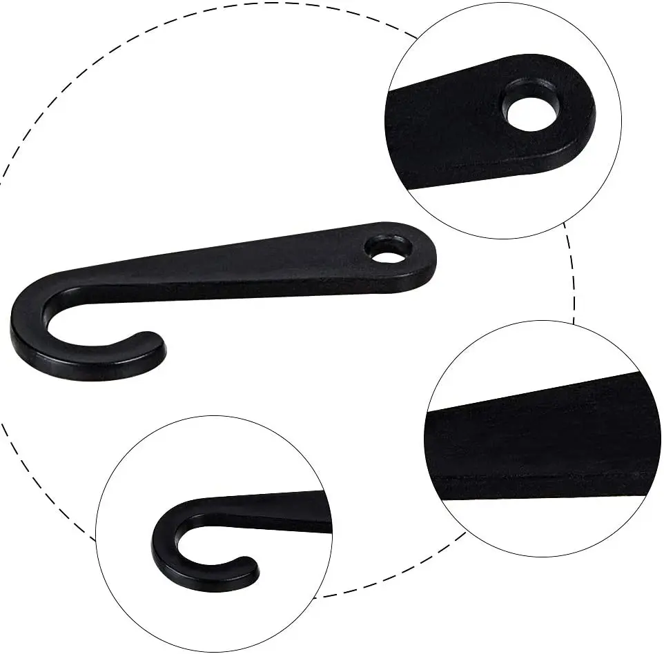 J-образные крючки из АБС-пластика для носков розничная торговля Вешалками Для и шляп белые черные прозрачные