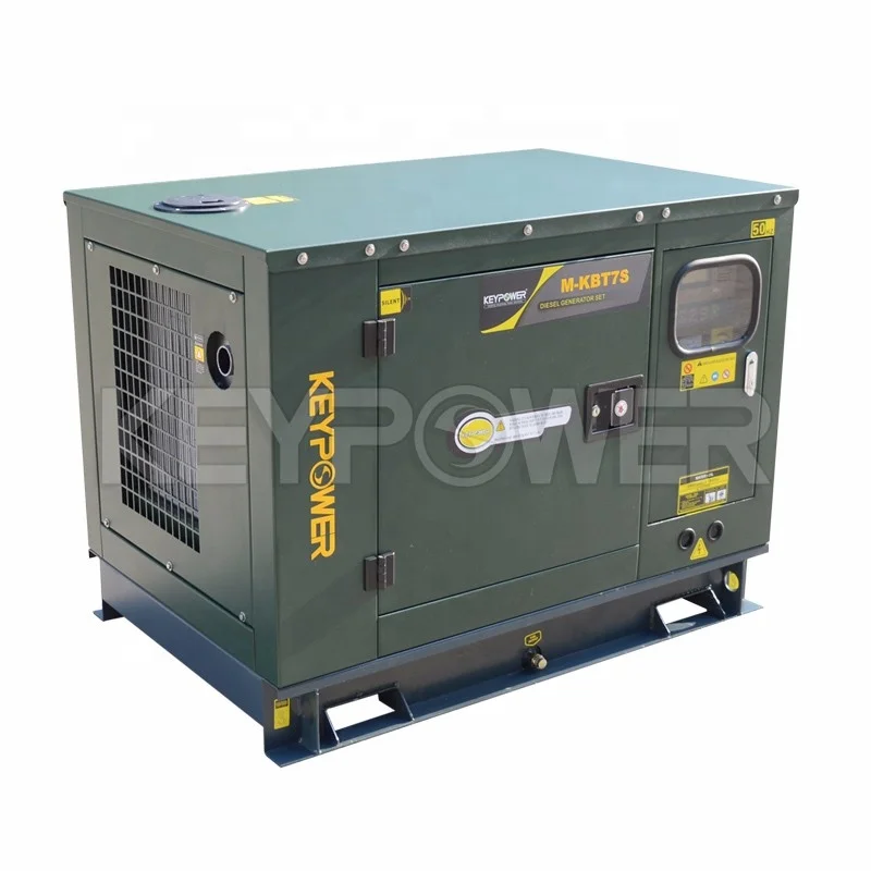 5kva 6kva 7kva 10kva mini small diesel generator silent genset  for home use