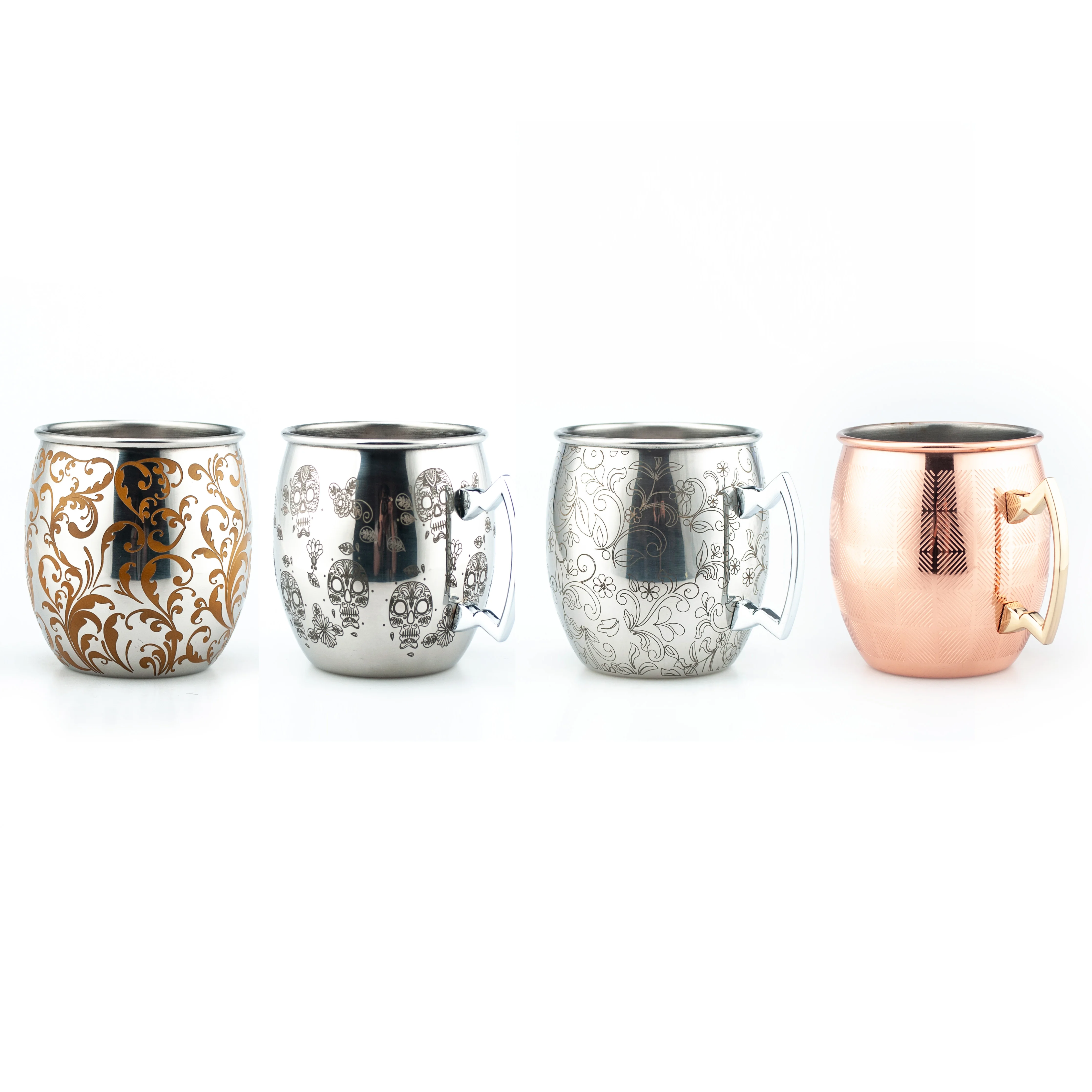 Hot Sell copper moscow mule mug moscow mule mugs engraving moscow mule mug design