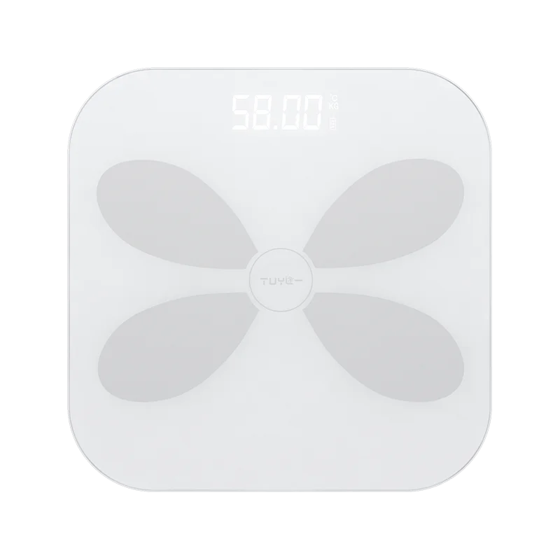 Умные цифровые весы для ванной Bt, 4 электрода, умные весы для веса тела и жира, цифровые
