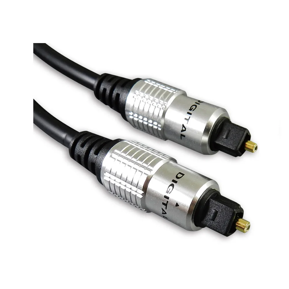 Manufacturer Custom Wholesale Low Price Amber S/PDIF Optical Digital Audio Cable,Toslink to Toslink-2M