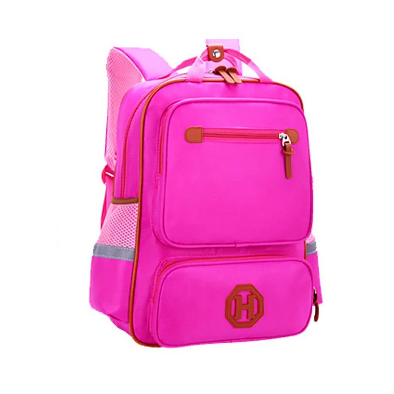 Wholesale  Popular Waterproof Ergonomic School Backpack with logo Printing Kids School Bag Backpack 2022