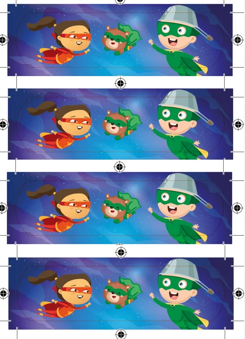 Kids Cartoon First Aid Adhesive Bandage Wound Plaster Band-Aid