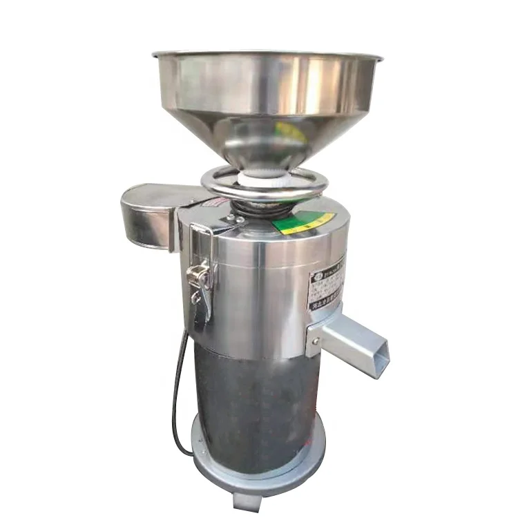 Chinese Stainless Steel Commercial Tofu Extractor Soymilk Soya Soy Bean Curd Soybean Milk Grinder Grinding Making Machine Maker