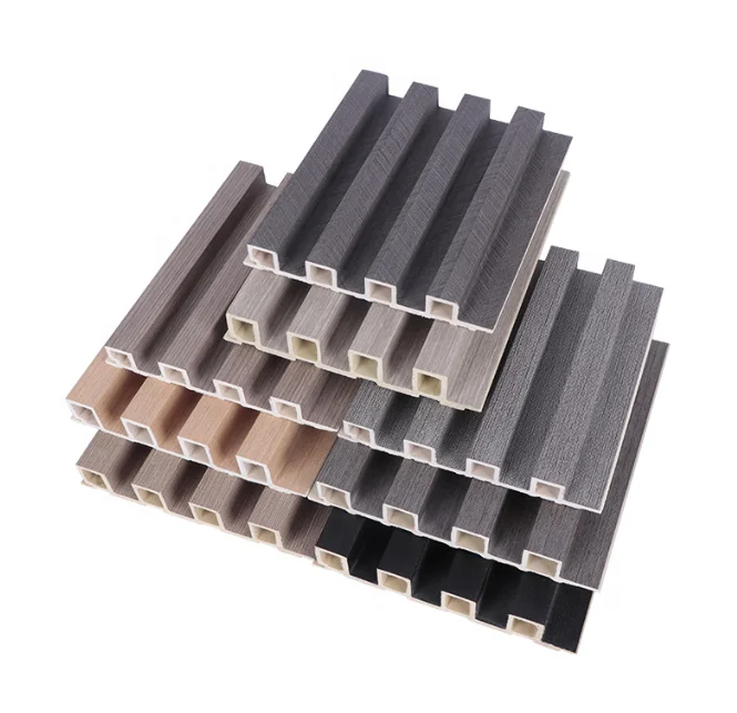 Install fancy design decking  light weight engineered  wpc wood composite panel for outdoor