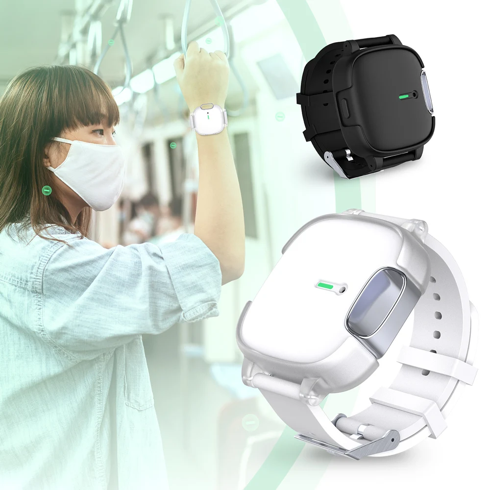 Mini Personal Watch Wear Air Cleaner Multi-Way Small Portable Wristband Necklace Air Purifier