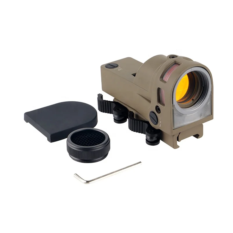 Mzj Optics red dot sight scope with flash anti reflection device protector hunting red dot sight tactical