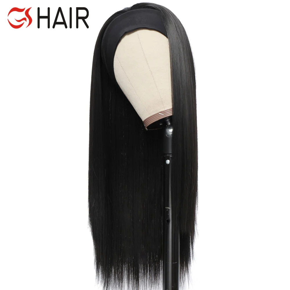 
Cheap China Cuticle Aligned Human Hair Wigs,Headband Wig Straight Human Hair,Ready To Ship Private Label Headband Wigs 