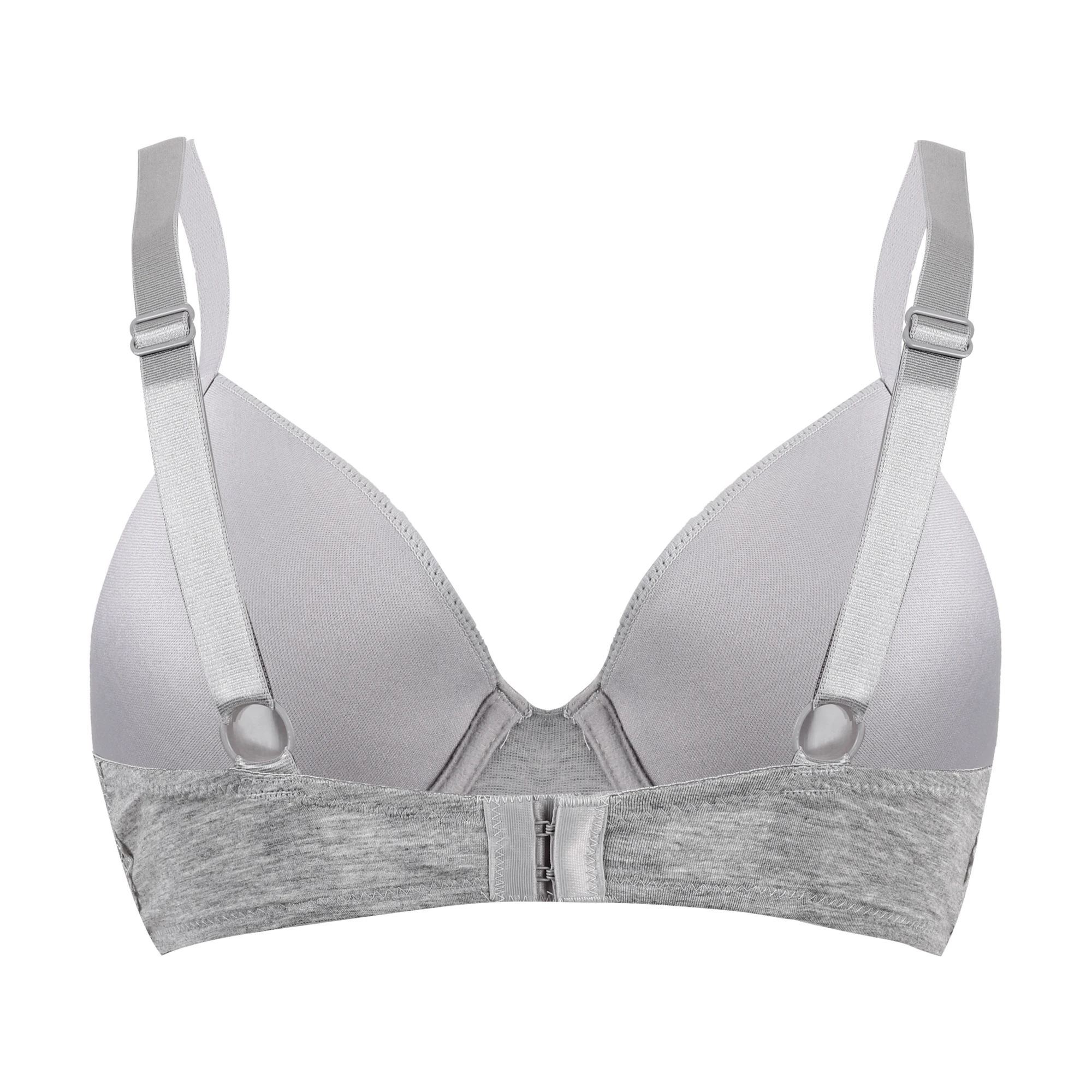 2023 new summer thin cup cotton bra basic ladies  plus size bra lace