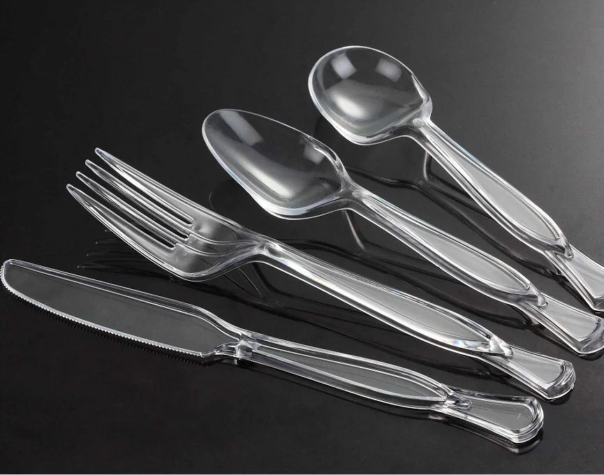 Heavy Weight Wrapped Plastic Cutlery Kit With Napkin Salt Pepper Disposable Flatware Set plastic utensils disposable