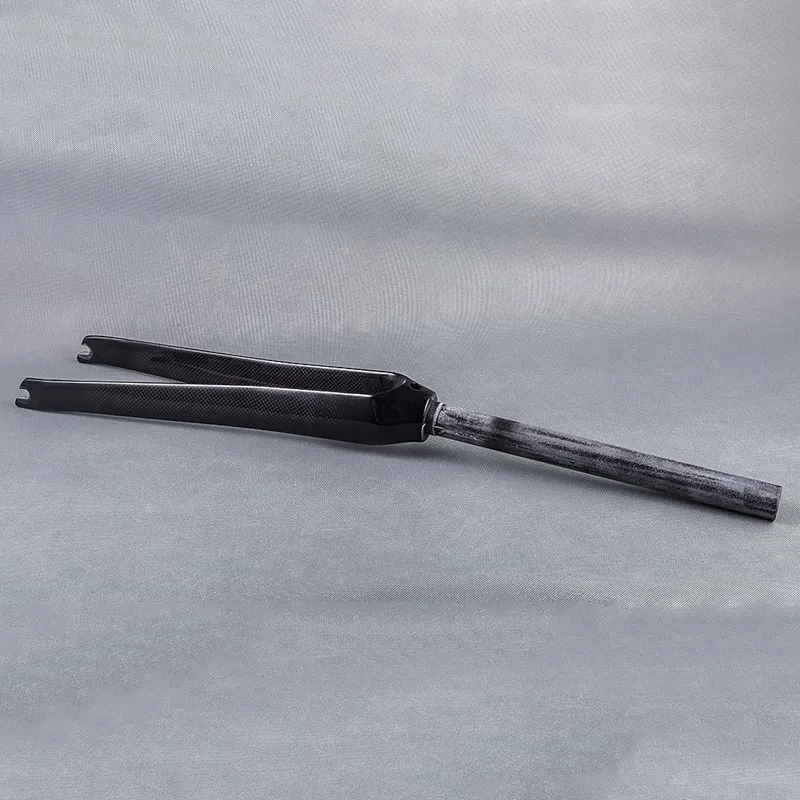 OEM no logo road bicycle disc brake rigid fork 700c bike roadbike suspension front fork for sale 3K Gloss/matte