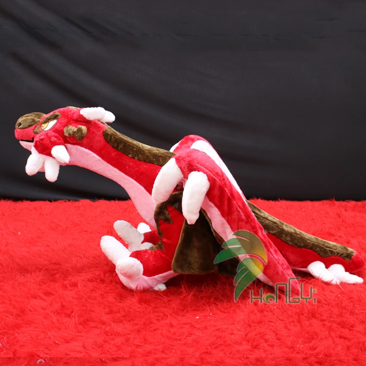 Hot Sell Inflatable Custom Furry Red Dragon Suit Inflatable Red Dragon Plush Costume hongyi SPH