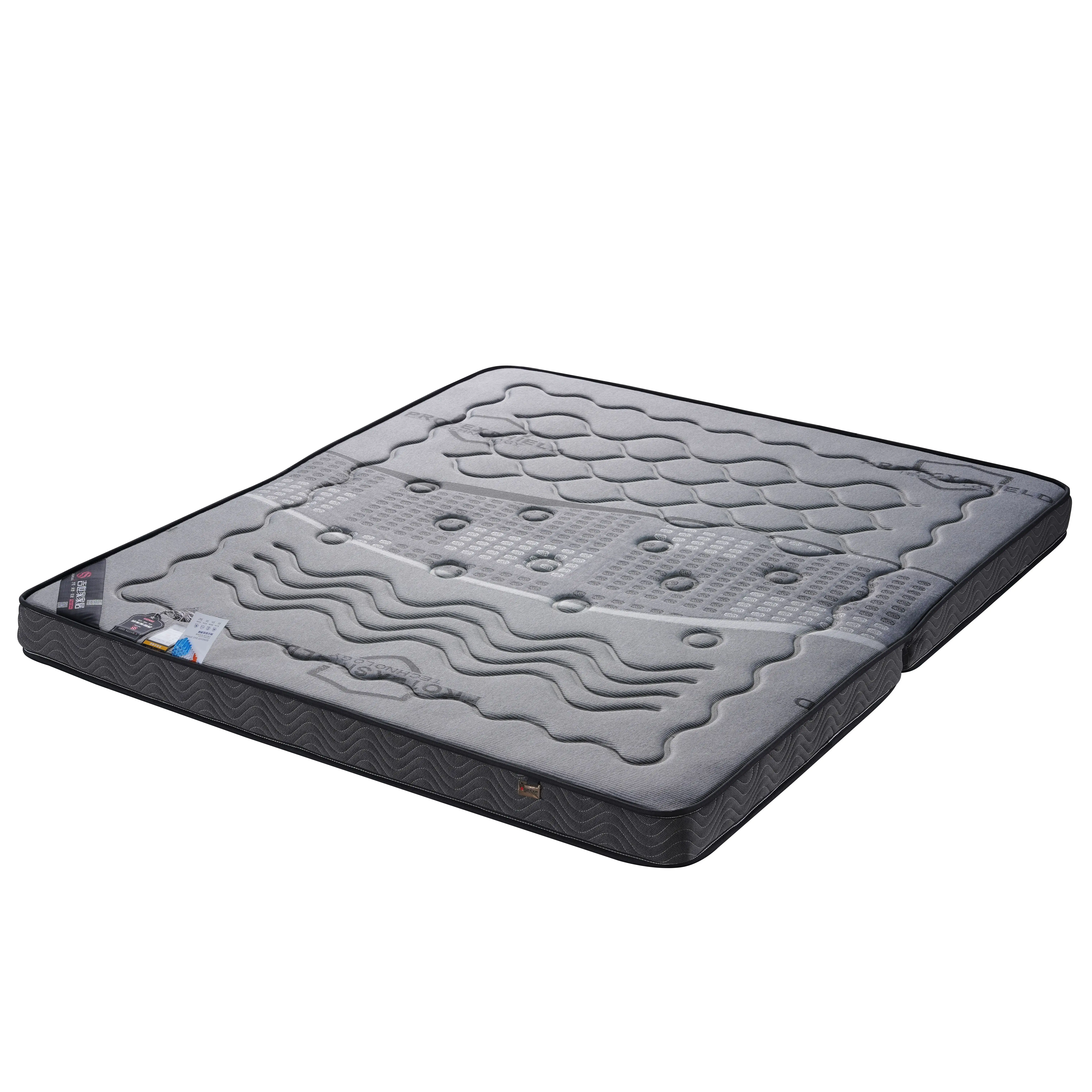 New Design and popular Very Comfortable and Soft spring queen size memory foam bed mattress