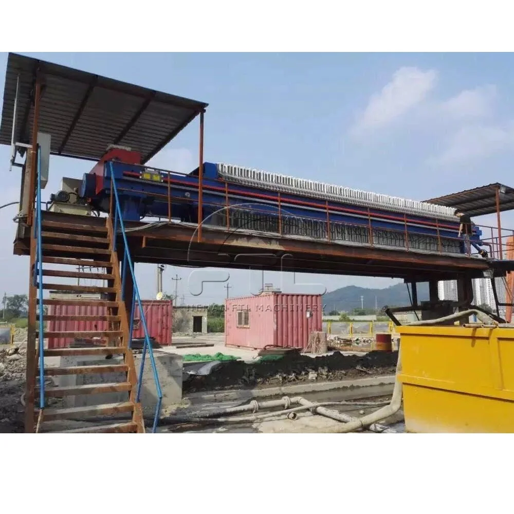 Мембранный фильтр-пресс для очистки песка и камня 800x800