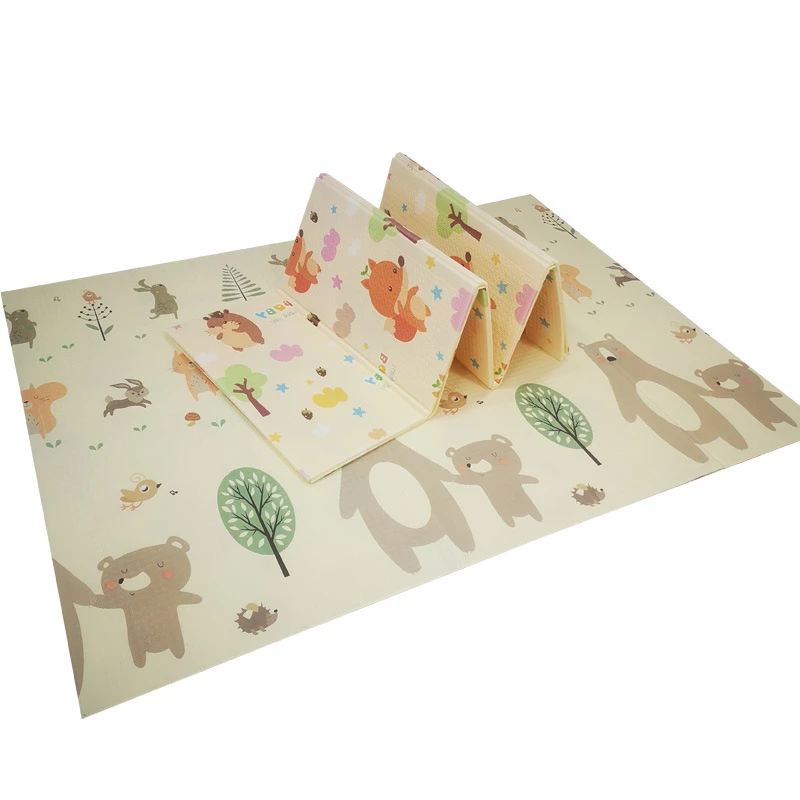 Wholesale Beach Toys Trucks Gymnastics Landing Cute Animal Design Plush Baby Cushion Play Mat