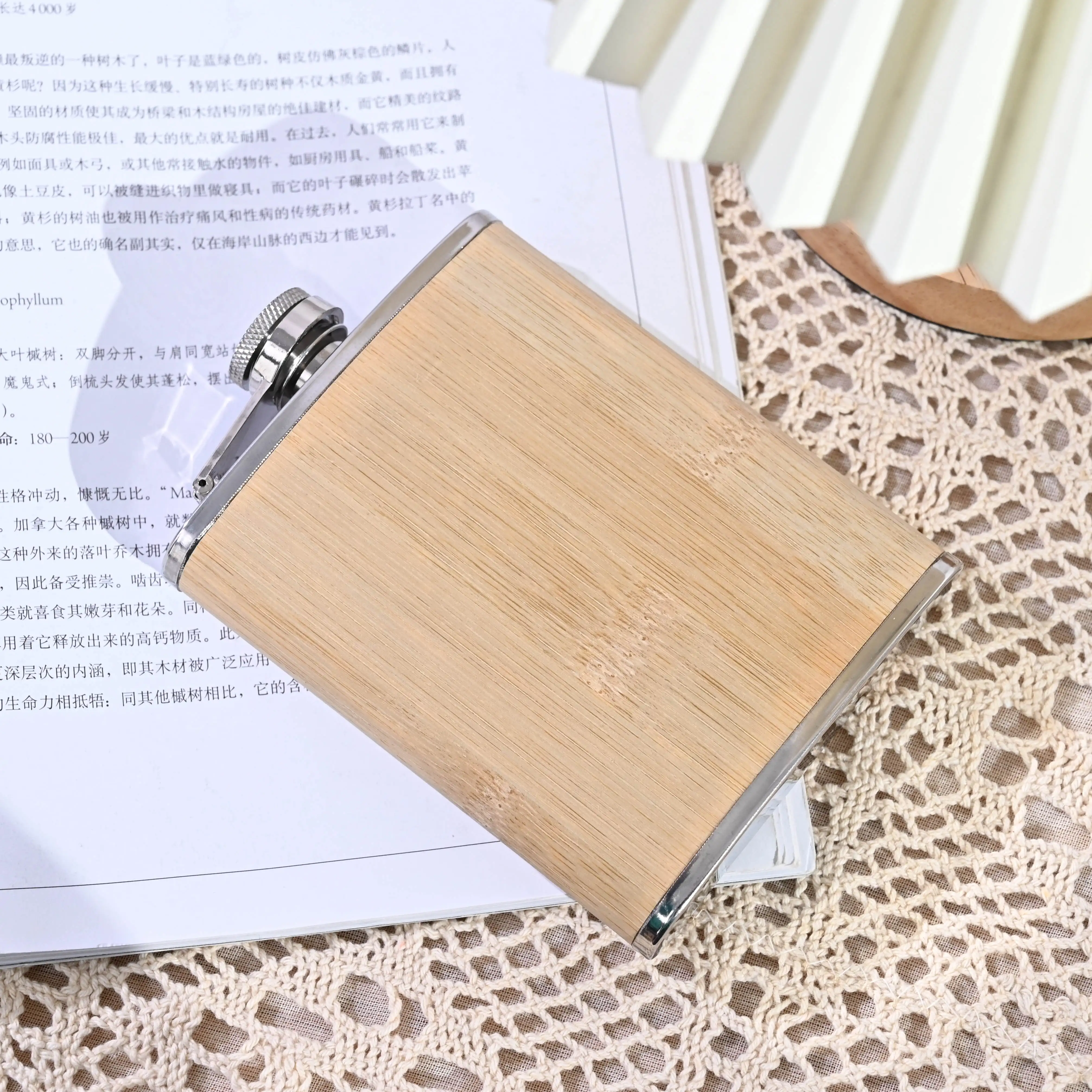 HOT sale Custom Hip Flask Stainless Steel Hip Flask Gift Set Flask