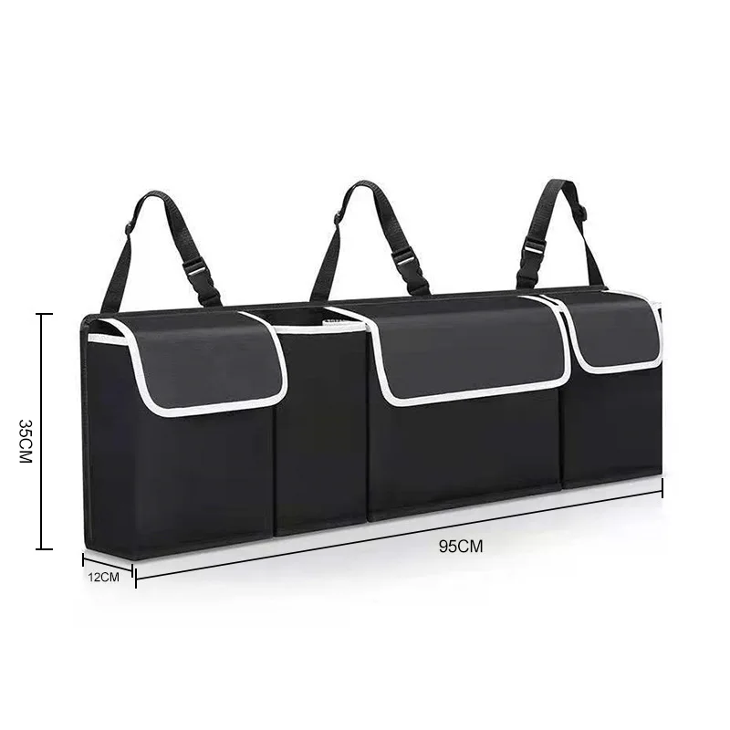 Manufacturer car trunk storage box bag vehicle storage artifact oxford cloth car storage bag hanging bag