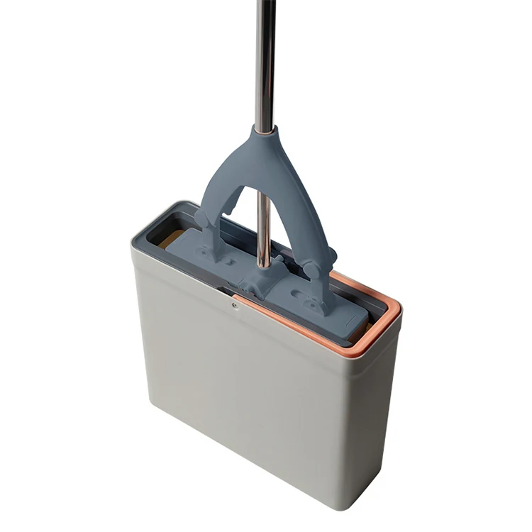 High Quality New Design Absorbent PVA Sponge Mop Lazy Hand-washing PVA cotton cleaning mop bucket set