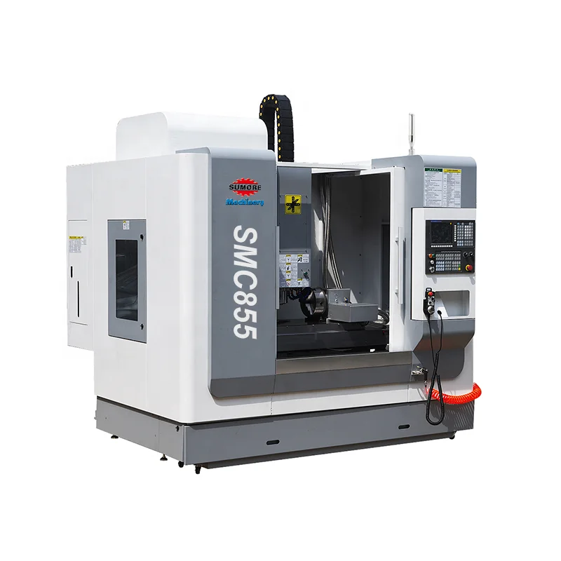 Factory Sale Vmc855 Cnc Milling Machine Center Vertical Machining Center Cnc 5 Axis Machine Smc855 with CE