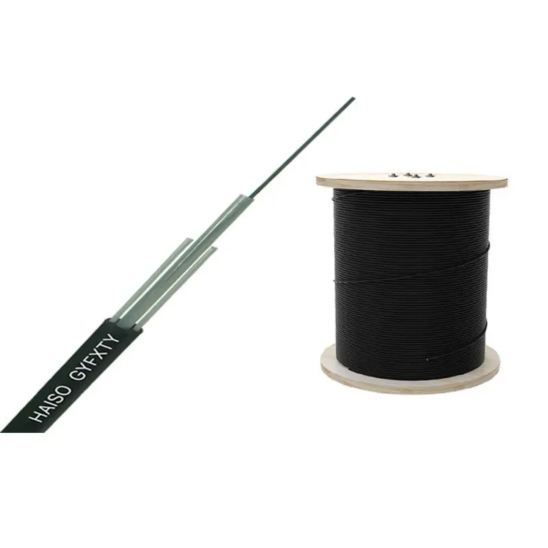 Central Tube All Dielectric Outdoor Optical Fiber Cable GYFXTY 12F Fiber Cable