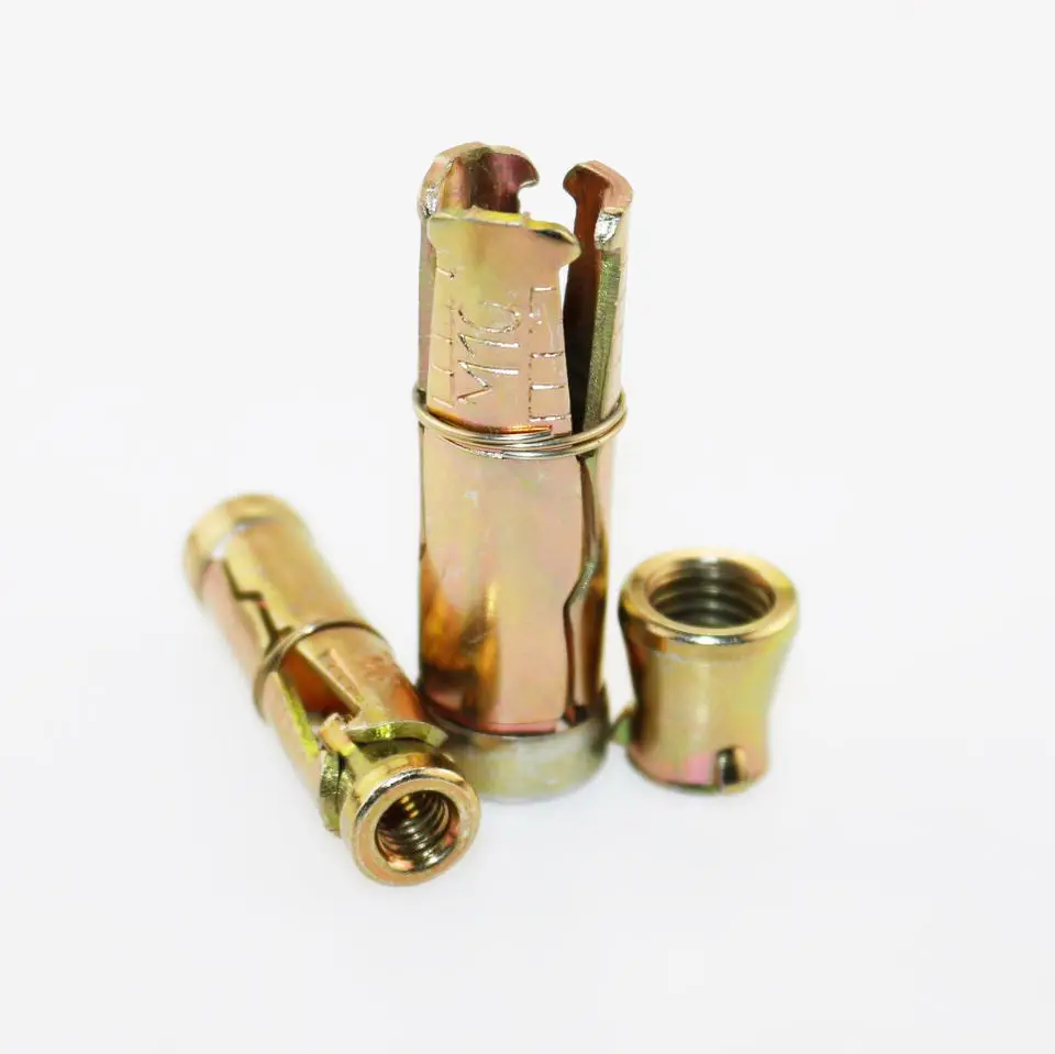 Expansion zinc plated anchor shield anchor  bolt fix bolt