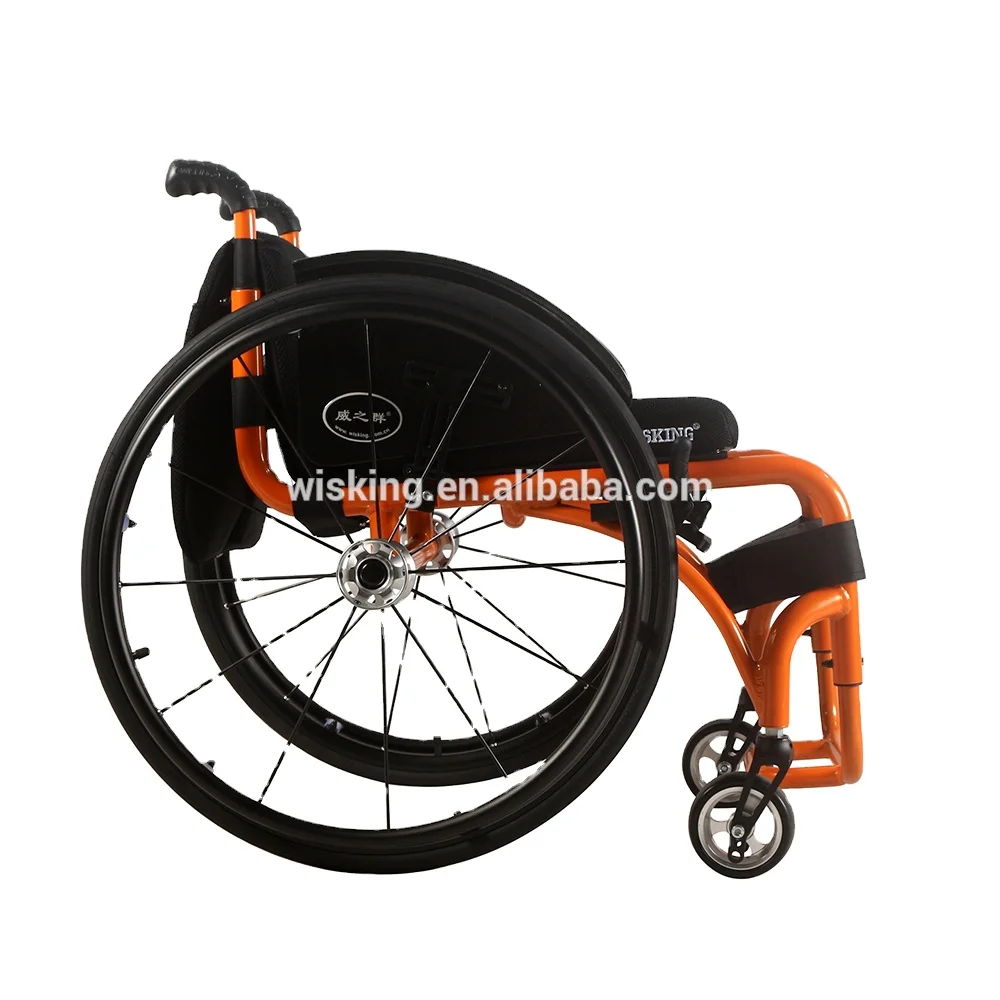 Aluminum alloy leisure sports wheelchair newly designed wheelchair