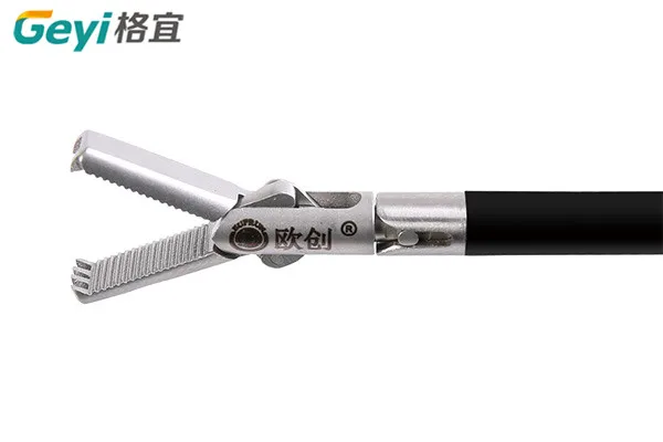 Laparoscopic Surgical Instrument Endoscopy Clamps 2+4 Single Action Forceps