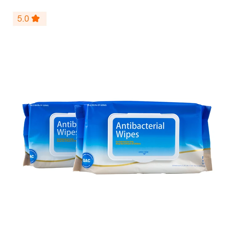 
New design wet wipes portable case 50pcs 