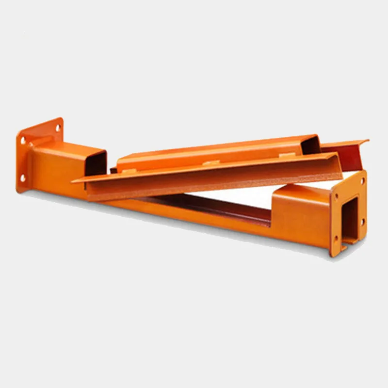 Heavy duty hanging overhead conveyor check track for grain