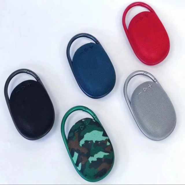 2023 Hot Selling waterproof outdoor portable speaker CLIP 4 Wireless BT speaker box HiFi subwoofer speaker