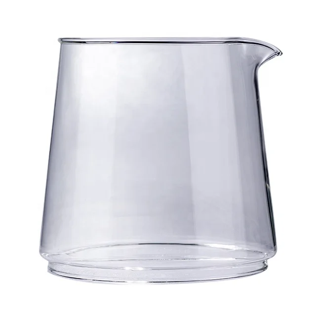 Manufacturer coffee drip pot Household drip coffee maker replacement spare parts glass coffee pot for custom teapot