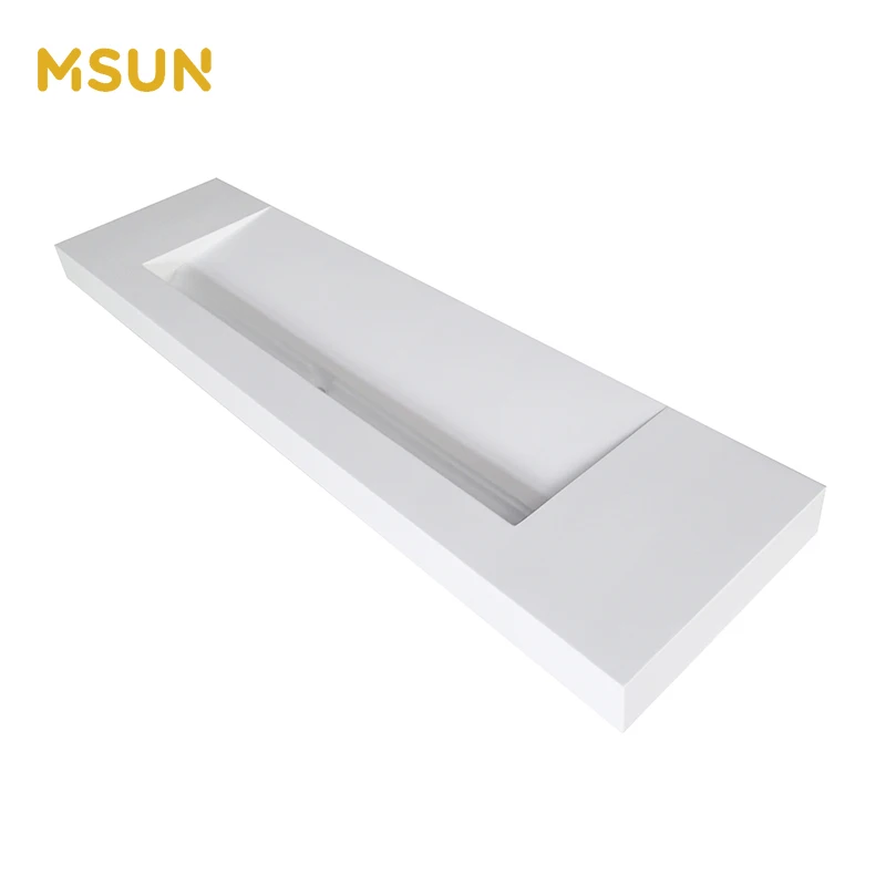 Malaysia Cabinet Countertop Bathroom sink Resin Stone Hand Wash Basin Sinks