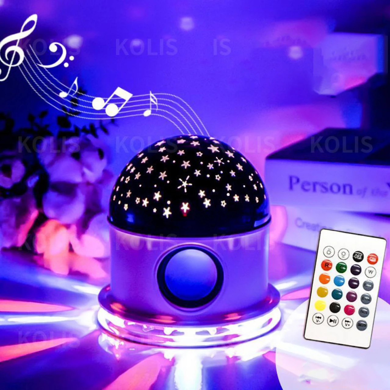 D09 sternenhimmel Star Moon Starry lamp Sky Rotating inteligente LED Night smart Lighting Galaxies Projector smart home lights