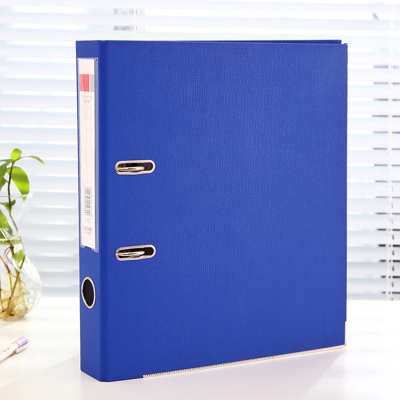 
PVC PP FC Paper Lever Arch File Plastic clip board metal edge protectors customized logo 