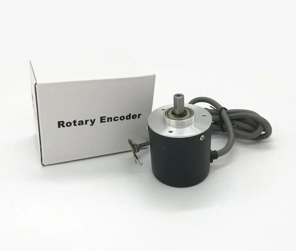 Customize Low Cost NPN incremental Encoder Sensor 300ppr solid shaft encoder Manufacturer