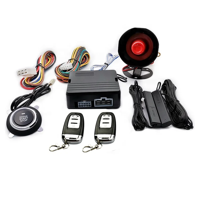 PKE Passive Keyless Entry Remote Control The Ignition Push Button Start Stop Engine Car Alarm System ALTO (GF) Carry Box (FD)