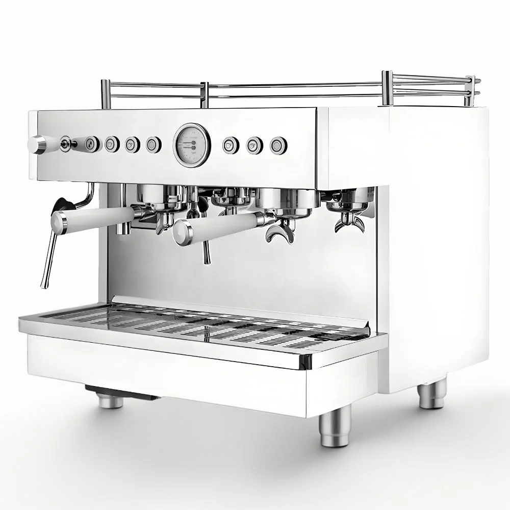 Professional In Stock Dual Boilers Temperature Controller Cafe Kahve Makinesi Coffe Espresso Machine Coffee Maker
