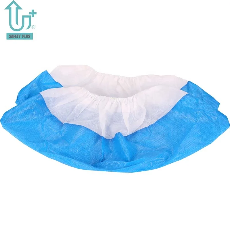 Disposable Anti-Slip PE CPE Nonwoven Shoecover PP Shoe Cover for Protection Safety Product